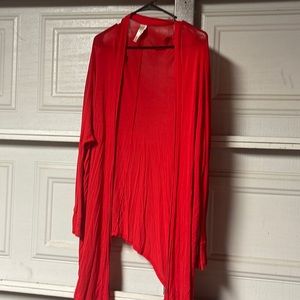 Long sleeve large cardigan